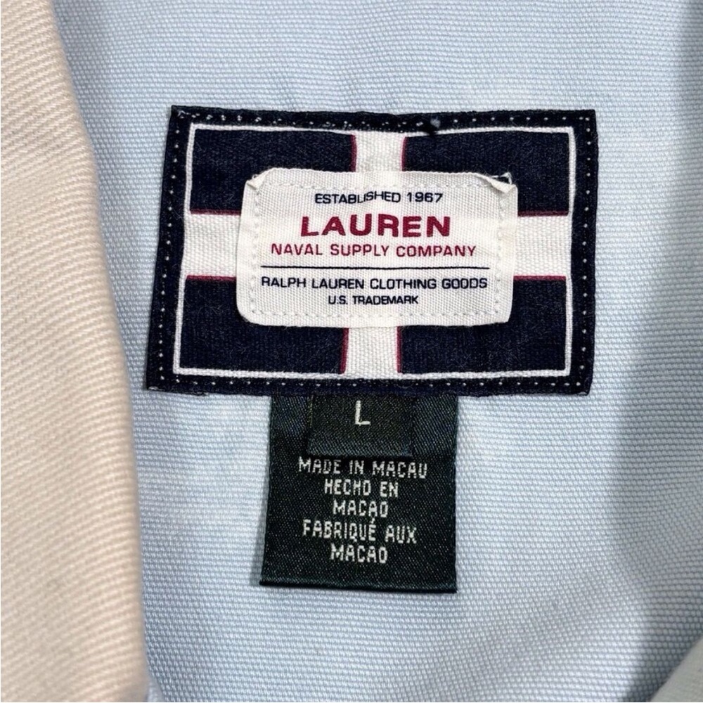 Polo Ralph Lauren tropical beach Palm tree chore coat barn jacket nautical ocean - Picture 3 of 8